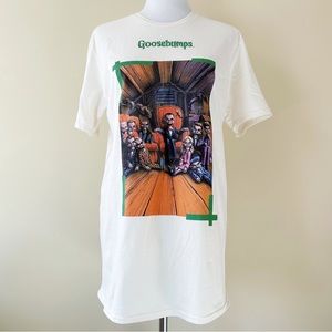 Goosebumps T-Shirt Mens Medium Slappy Night of the Living Dummy Retro 90s Gift